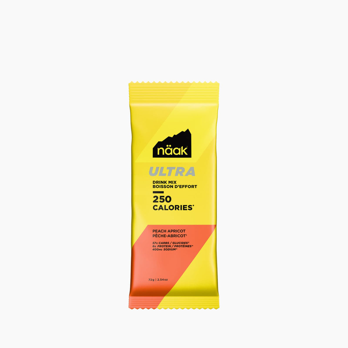 ULTRA™ Boisson d'effort 250 · Pêche Abricot · Sachets Individuels

