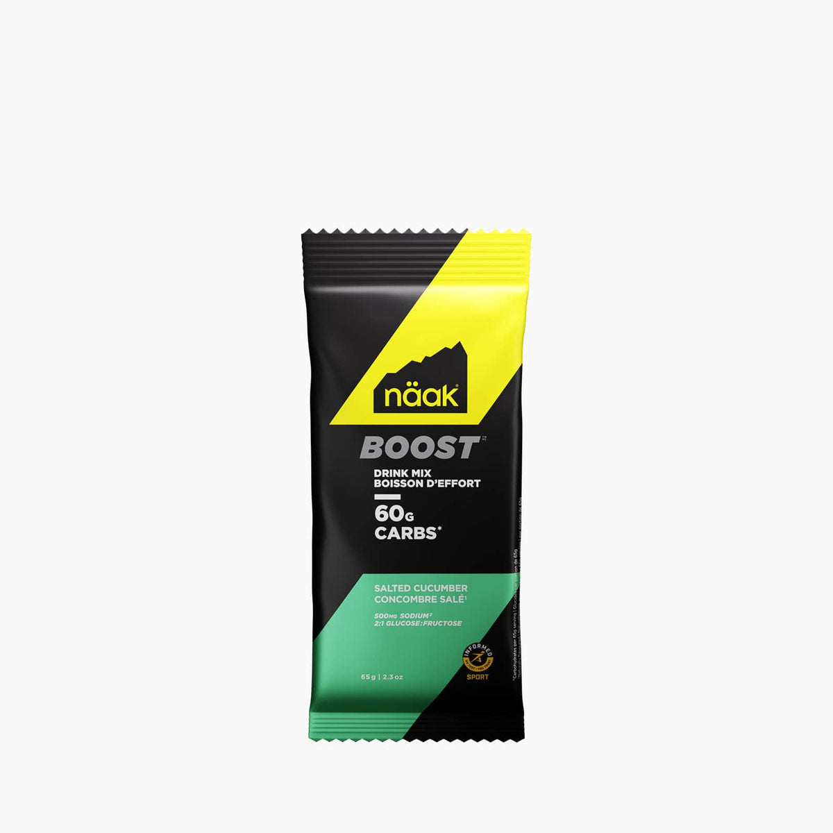 Boisson d'Effort BOOST™ 60 · Concombre Salé · Sachet individuel