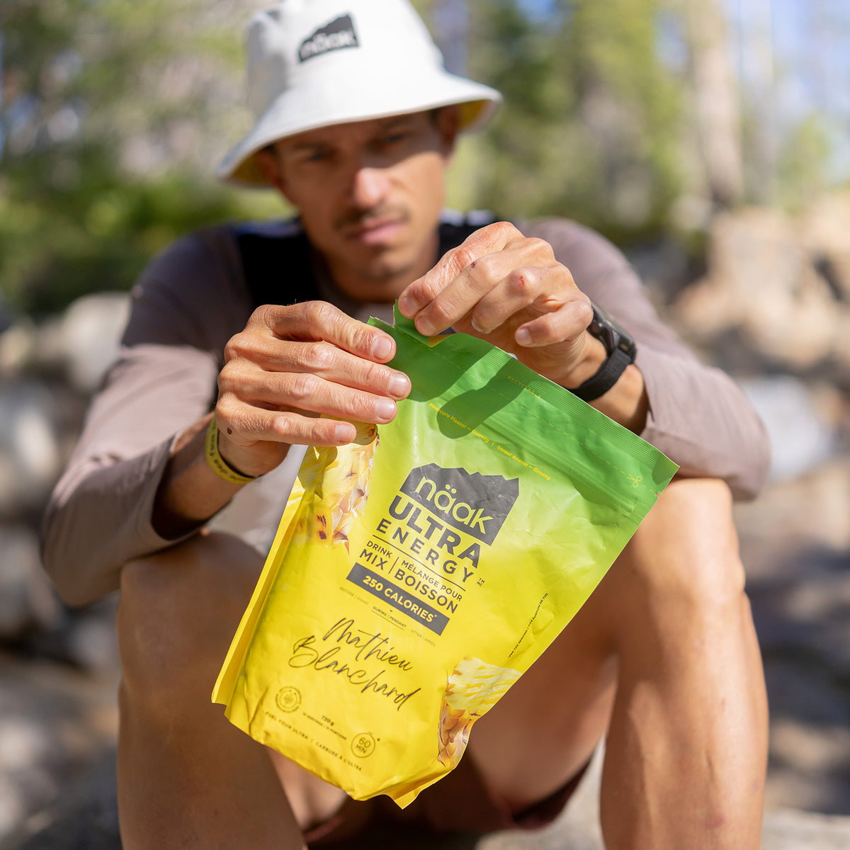 Boisson d'effort ULTRA™ 250 · Ananas Ginseng · Sac