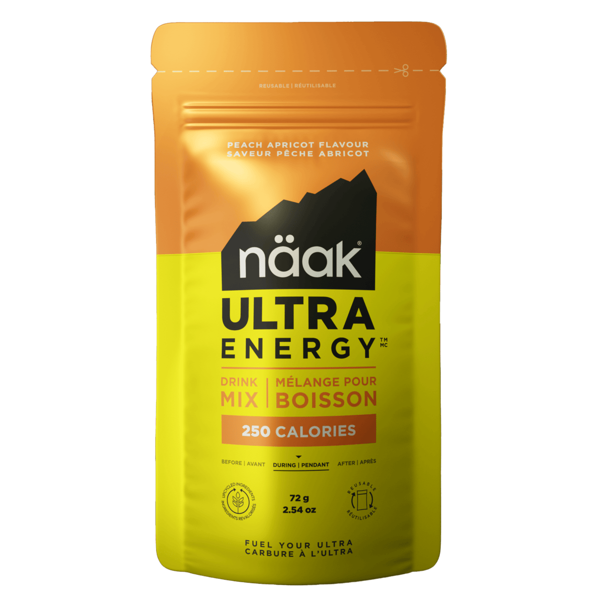 Näak Energy Drink Mix Energy Drink Mix | Peach Apricot - Single Packet